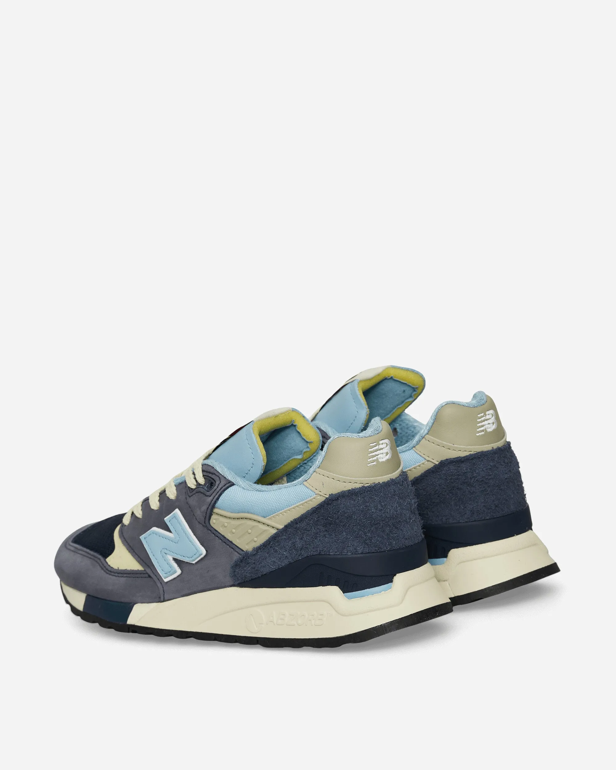 Street Glow Strong Step Made in USA 998 Sneakers Navy