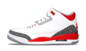 Nike Jordan 3 Retro Fire Red (2022)  DN3707-160 Slip Resistant ClassicDesign