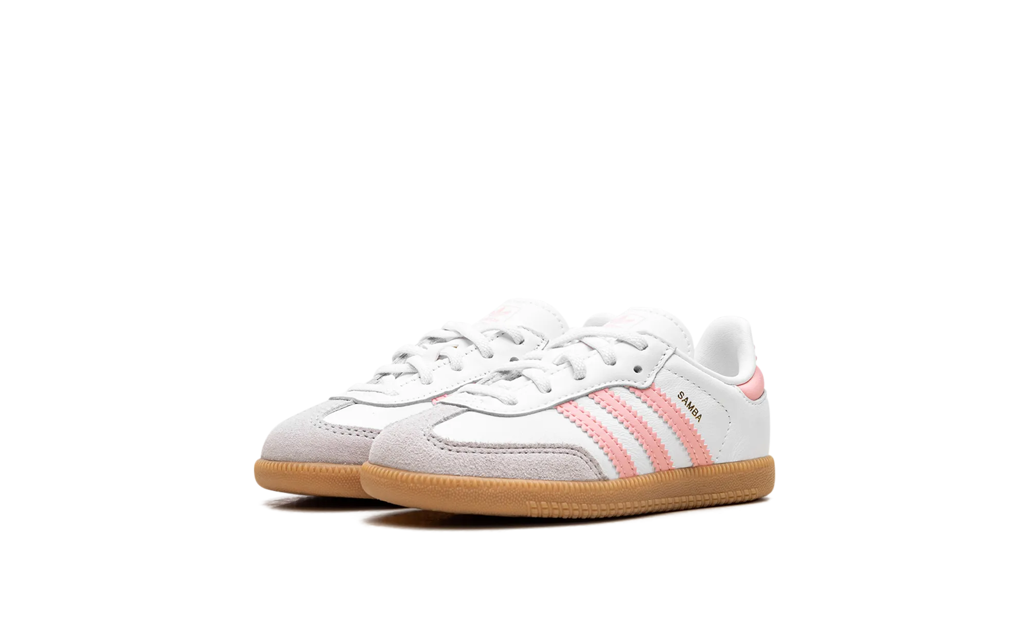 Samba OG TD "White Semi Pink Spark" Cushioned Footbed Roll Step