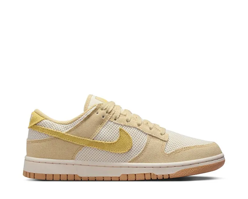 Weight Balance Nike Dunk Low SE W "Soft Yellow"