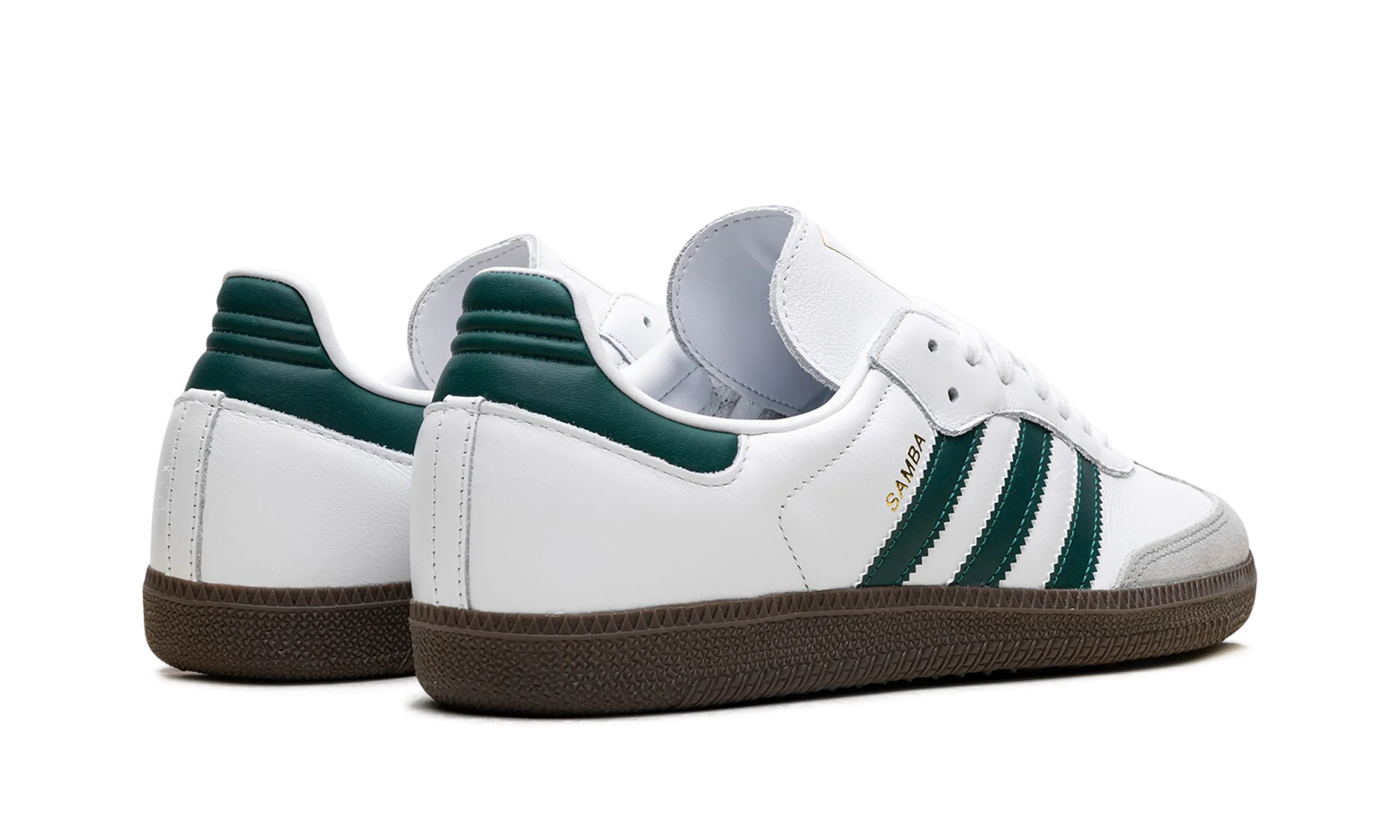 Fit Anywhere slim fit Samba OG "Cloud White Collegiate Green"