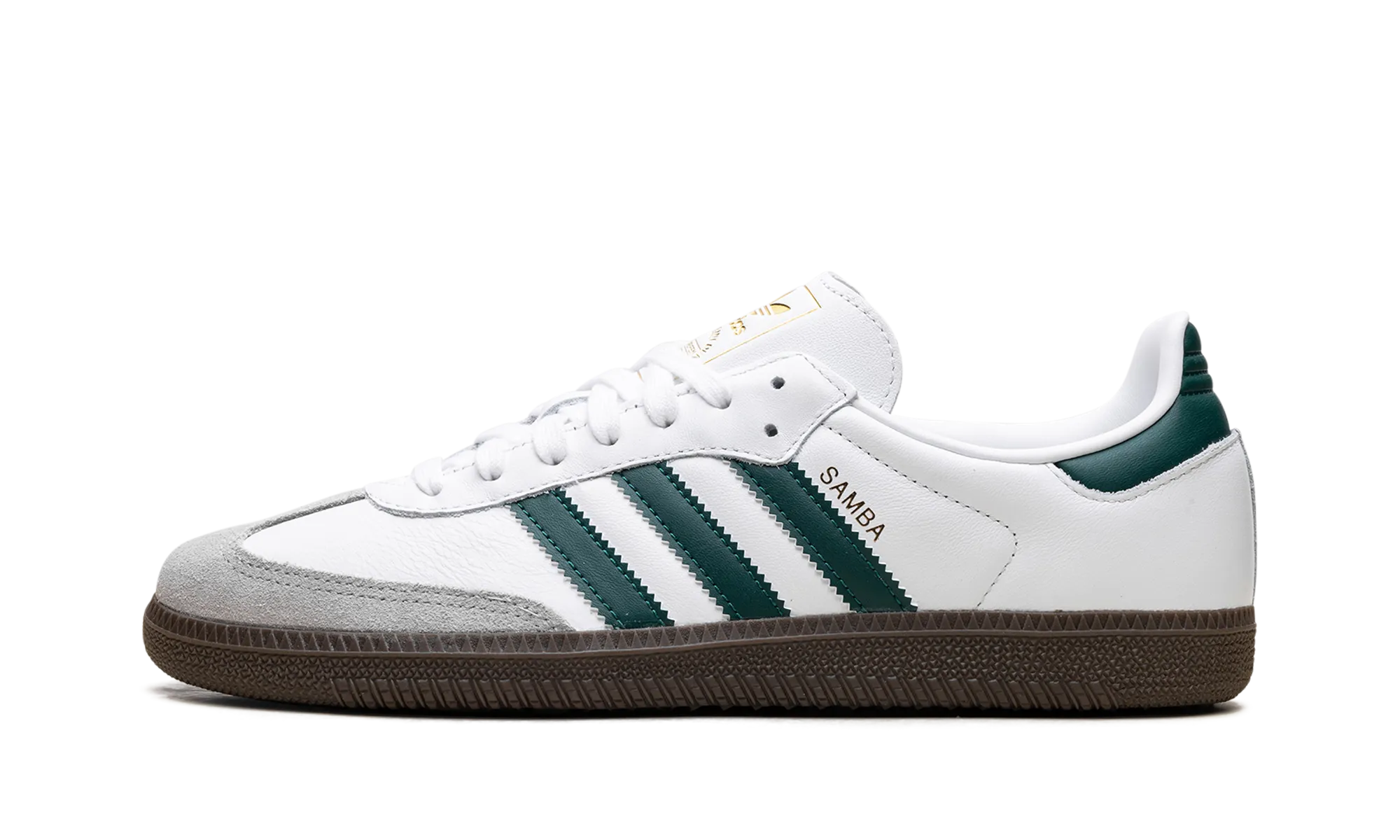 Samba OG "Cloud White Collegiate Green" Timeless Appeal Rain Jog