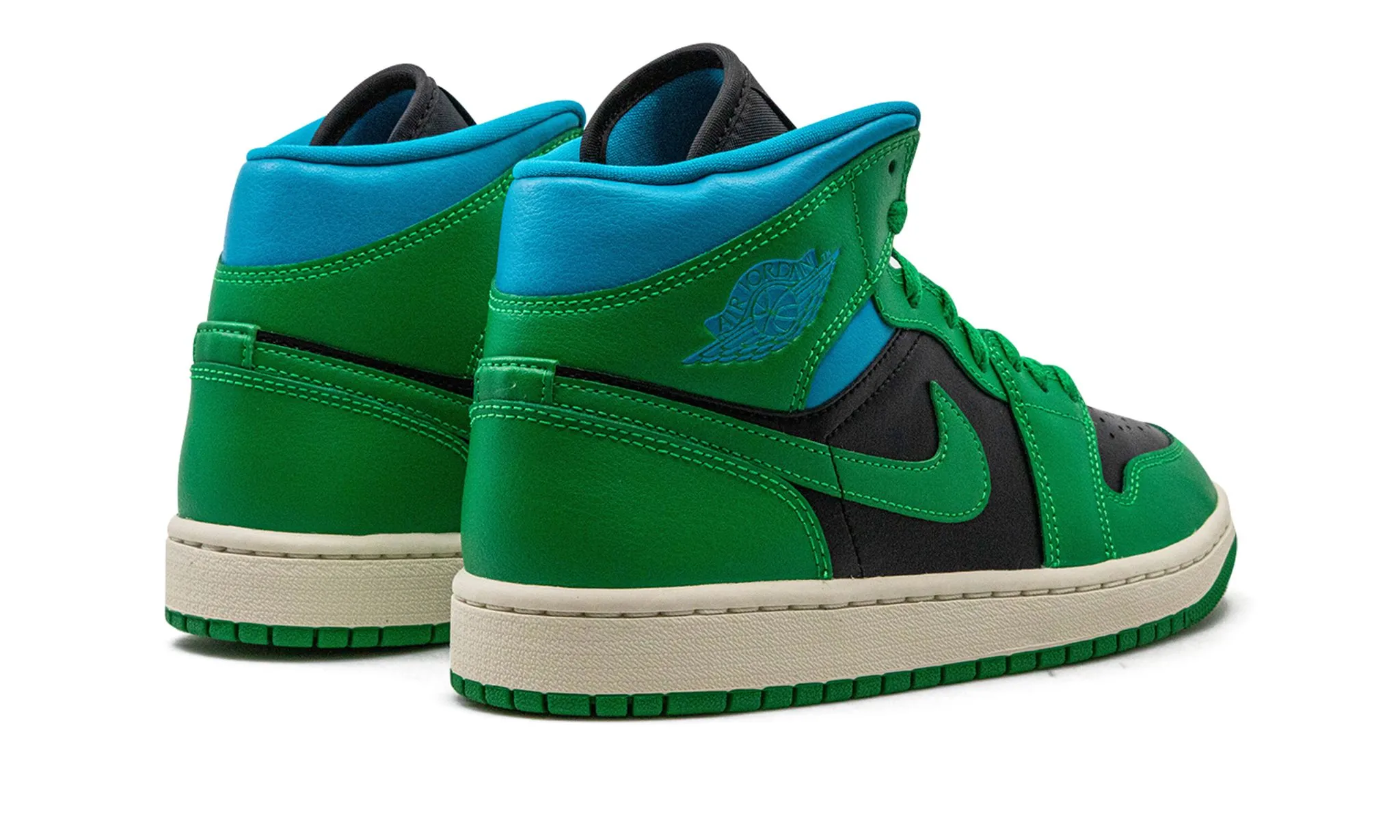 Comfort core Balance Step Wmns Air Jordan 1 Mid 'Lucky Green Aquatone'