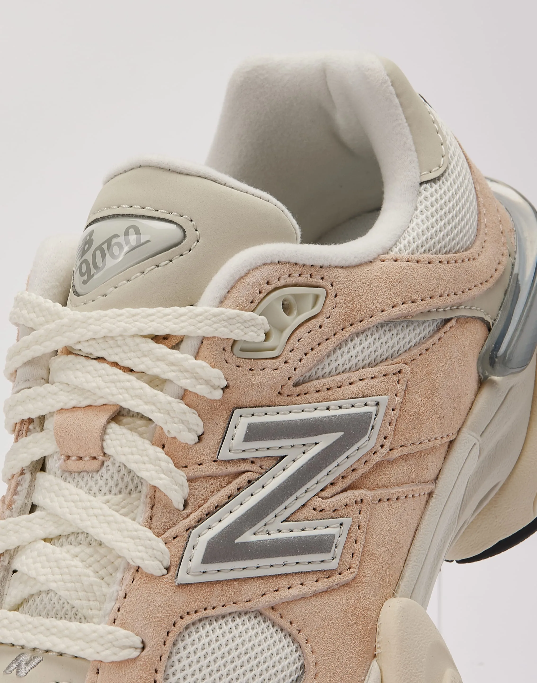 New Balance 9060 Grade-School Comfortable Heel Faux Leather