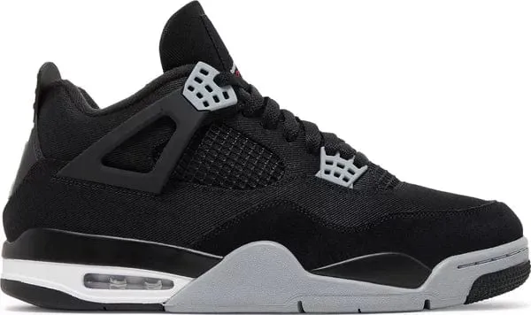 Jordan 4 Retro SE Black Canvas Fast Comfort Evening Out