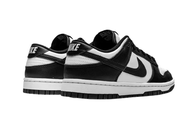 Sand Stroll Nike Dunk Low Retro "White Black Panda" Grade School