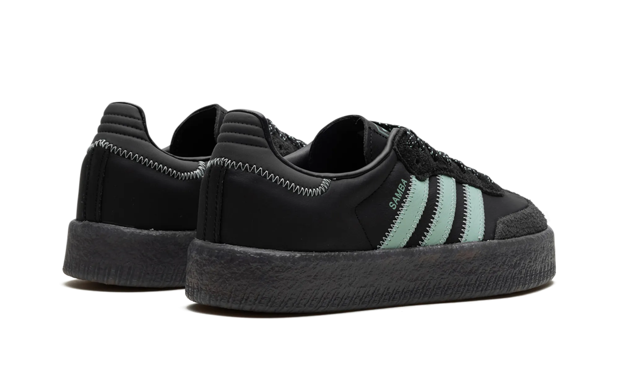 Sambae WMNS "Core Black Haze Green" Casual Comfort City Jog