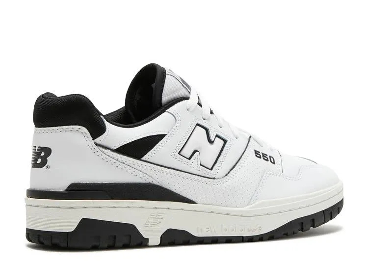 New Balance 550 White Black Fresh Daily
