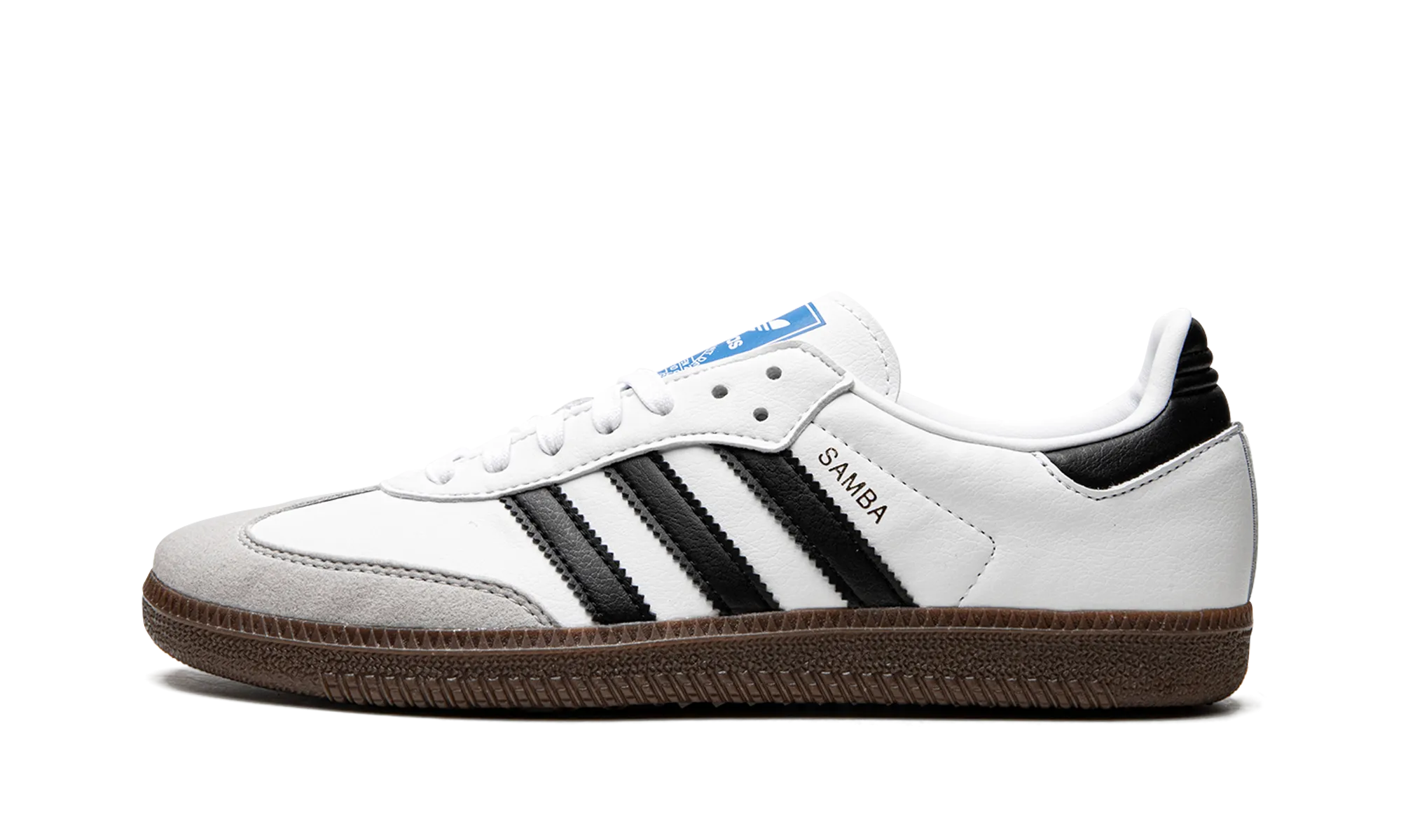 High Cushion Effortless Step Samba Vegan "White Gum"