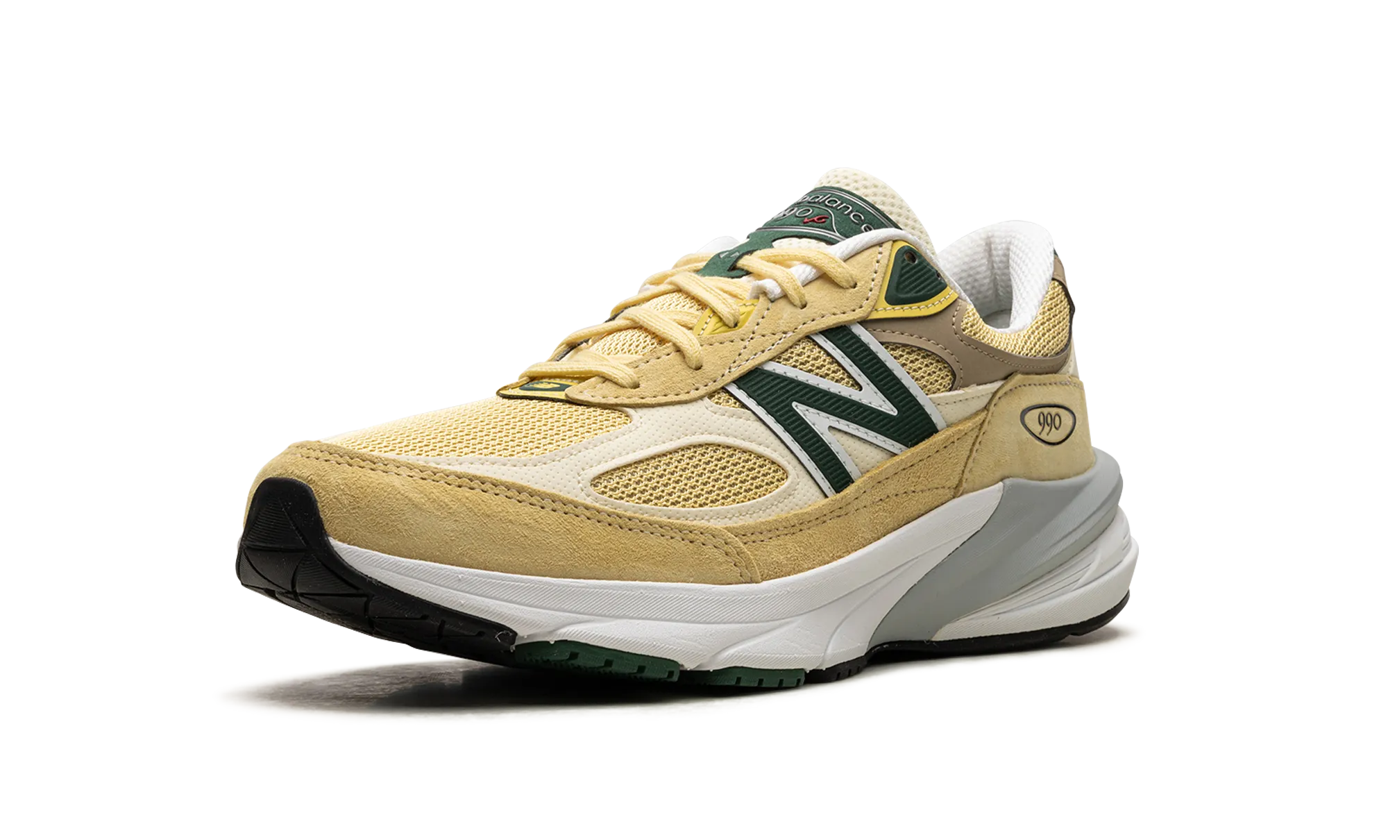 Minimalist Look 990 "Pale Yellow/Forest Green"