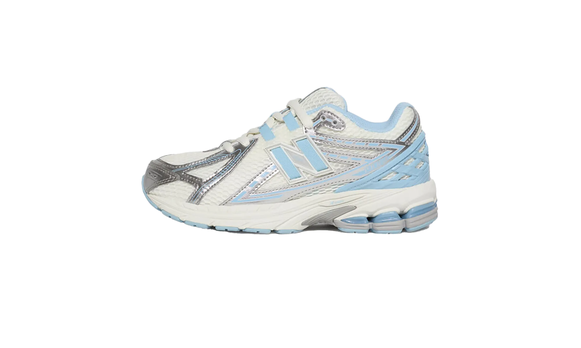 Street Walk Stretchable Material 1906R GS "Silver Metallic Chrome Blue"