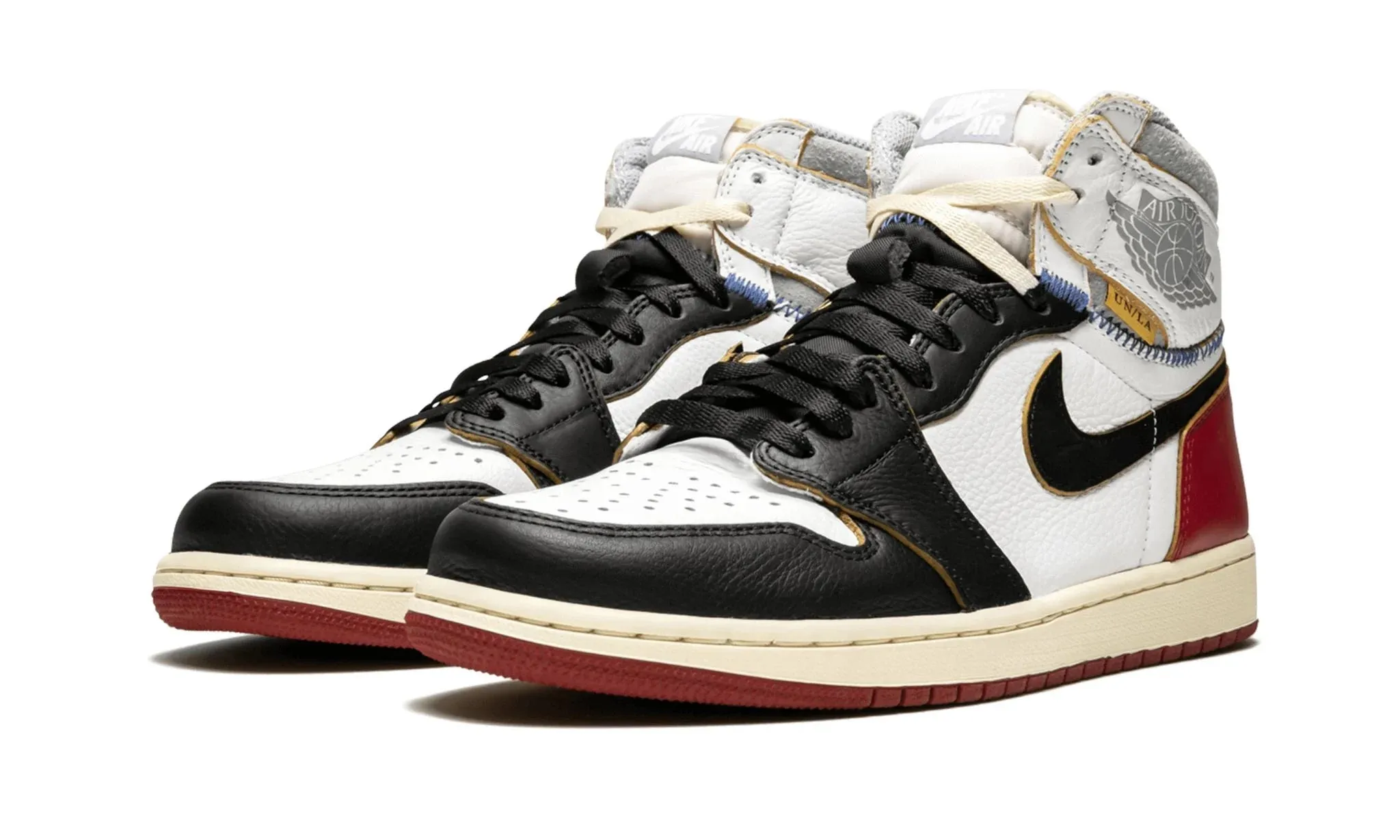 Air Jordan 1 Retro High OG NRG x Union Black Toe Comfortable Performance Valley Hike