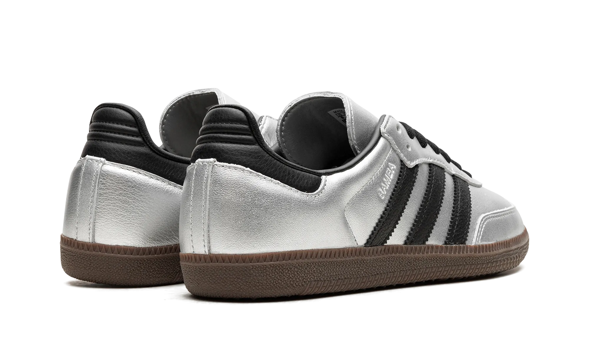 Sandals Samba OG WMNS "Silver Metallic Black Gum"