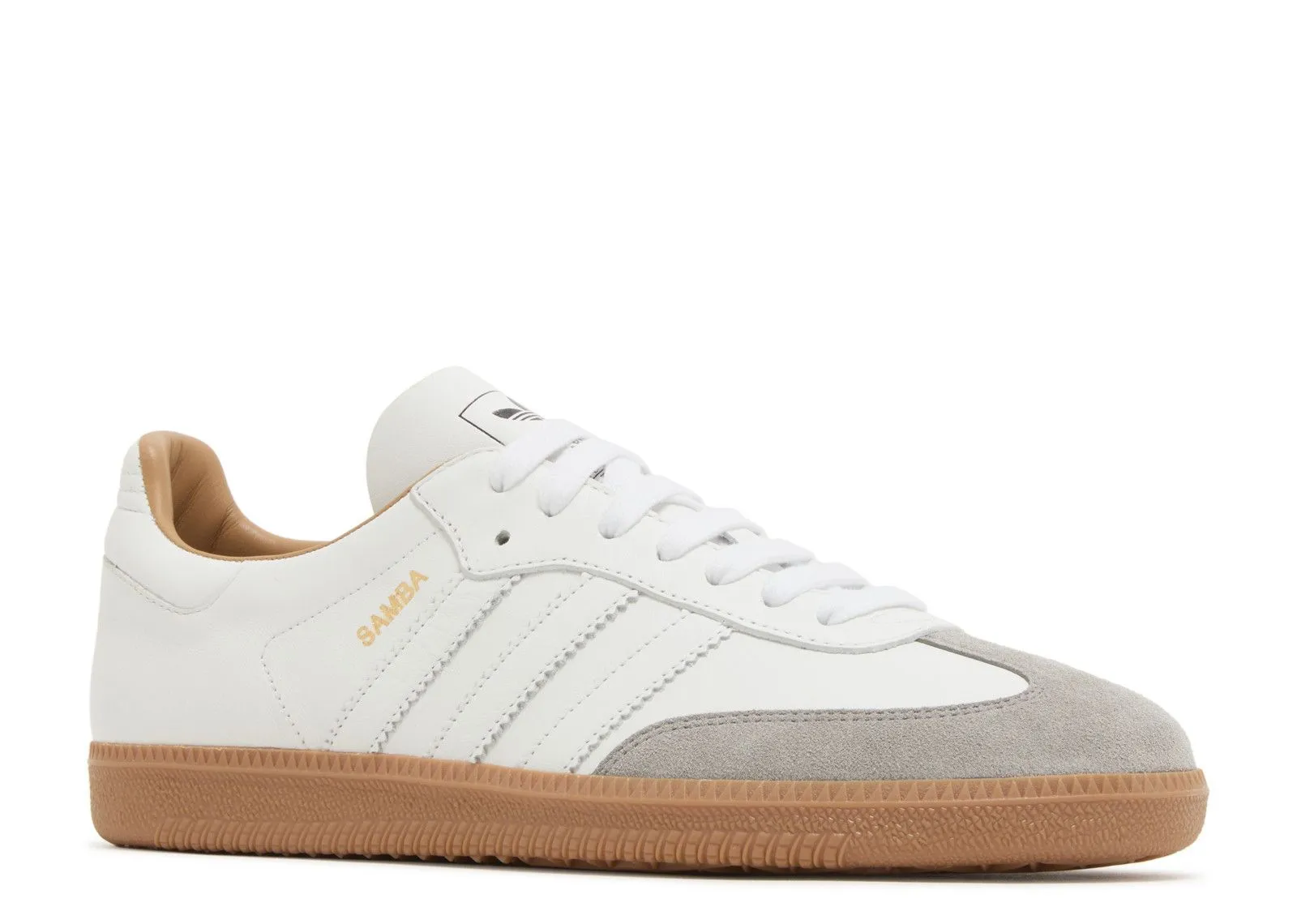 Neutral Colorway Adidas Samba OG Made In Italy Core White