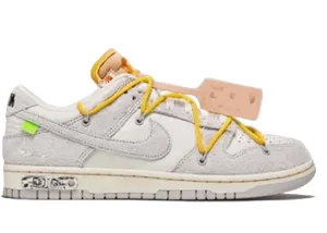 Nike Dunk Low Off-White Lot 39 Classic Shoes Light Layers