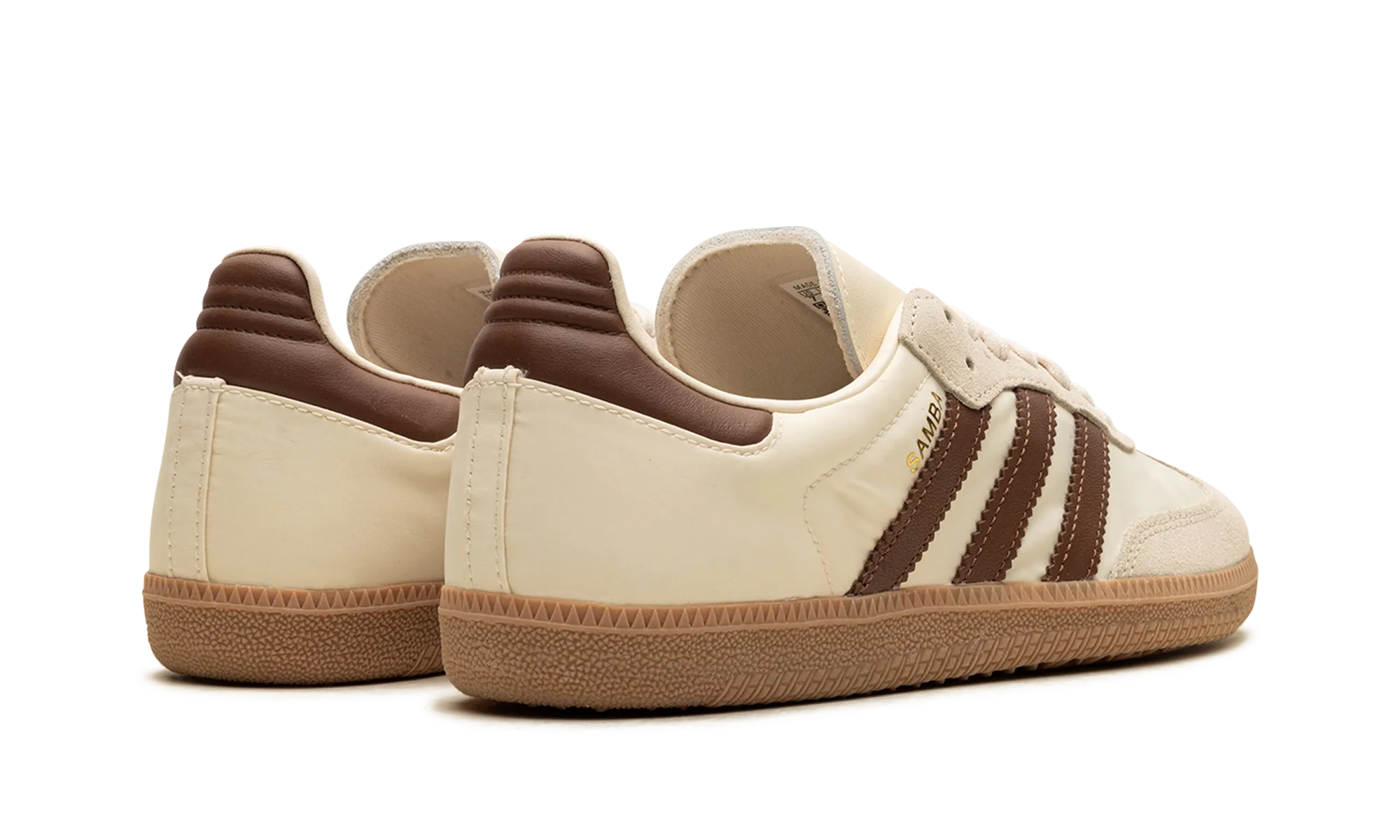 Smooth   finish Street Style Samba OG "Cream White Preloved Brown"