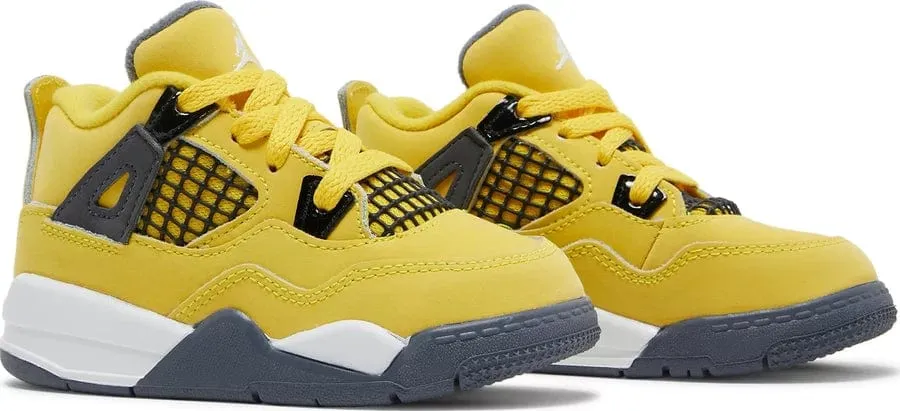 Jordan 4 Retro Lightning (2021) (TD) Forest Jog Trail Step