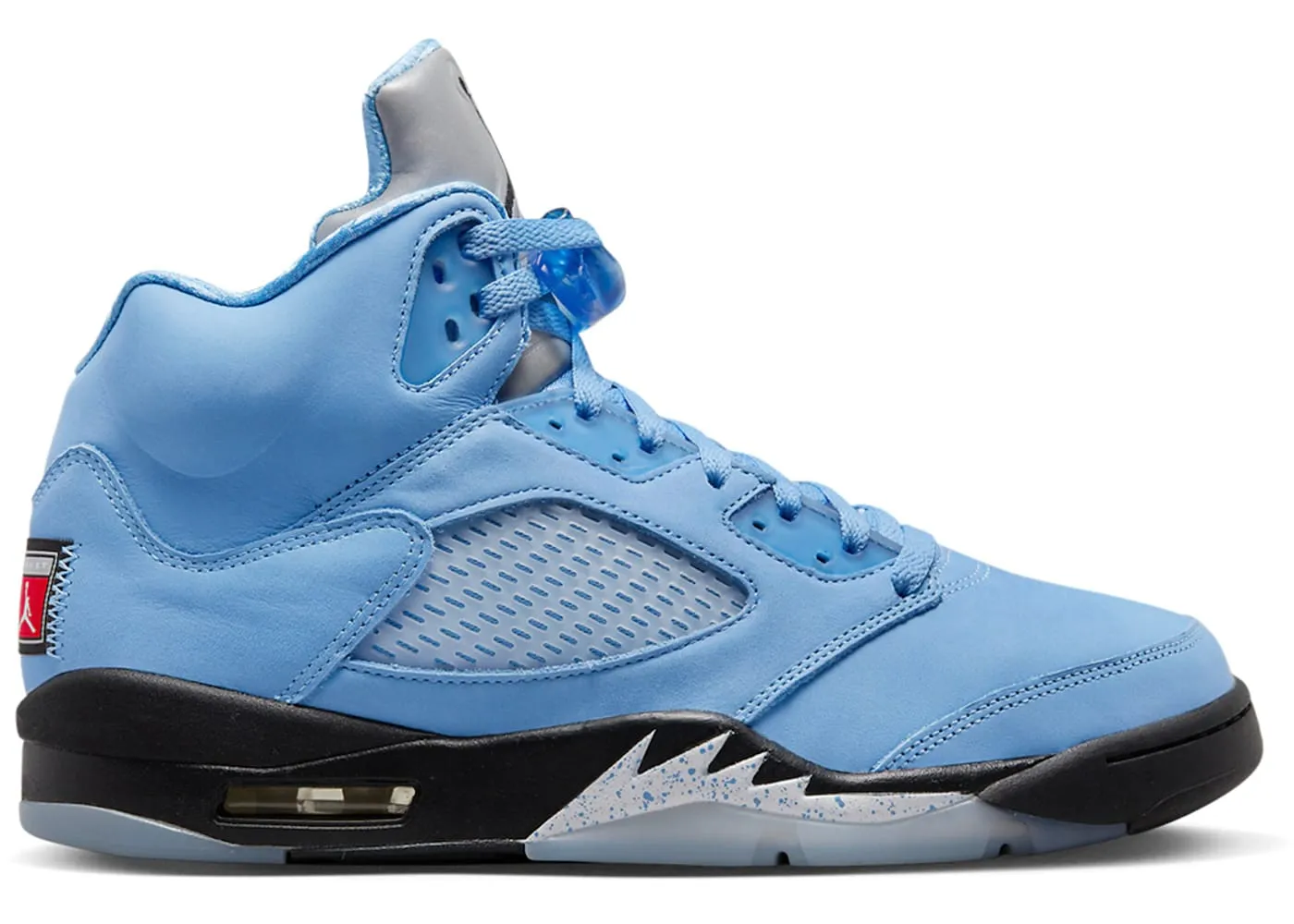 Morning Pace Jordan 5 Retro UNC University Blue