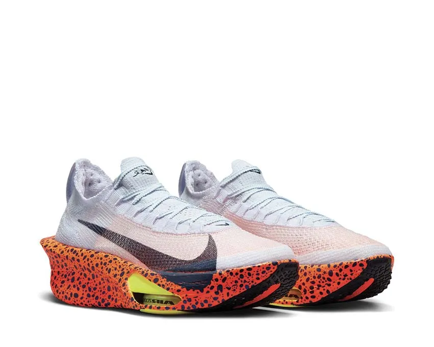 functional running shoes Multi - terrain Nike Air Zoom Alphafly Next 3% "Electric"