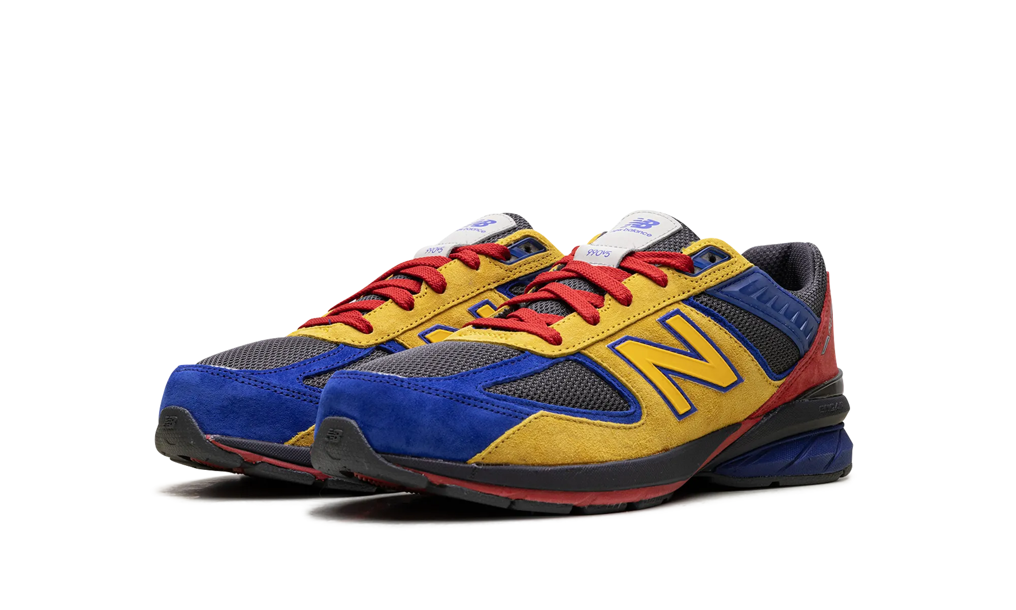 Leather   upper 990 GS "Yellow Red Blue"