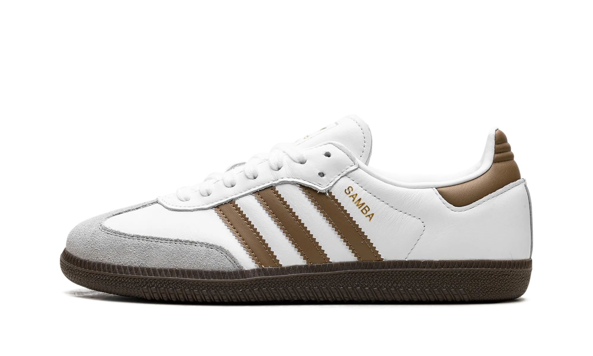 Sunset Walk Moisture   Wicking Samba OG "Cloud White / Brown Desert"