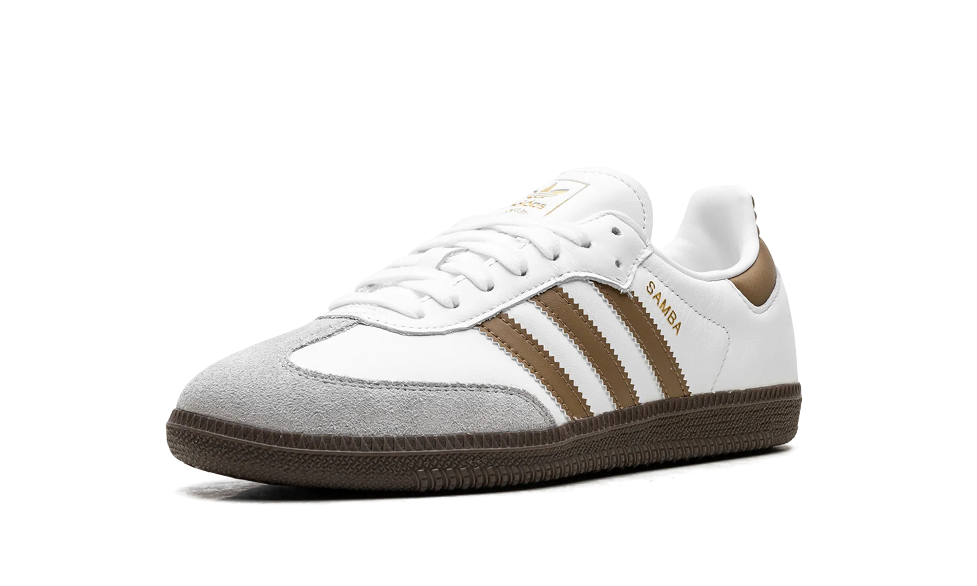 Samba OG "Cloud White / Brown Desert" Active Step