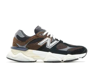 New Balance 9060 Brown Black Comfortable Feel Chic Outfit