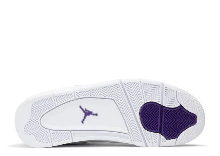 Air Jordan 4 Retro Metallic Purple Lightweight Construction