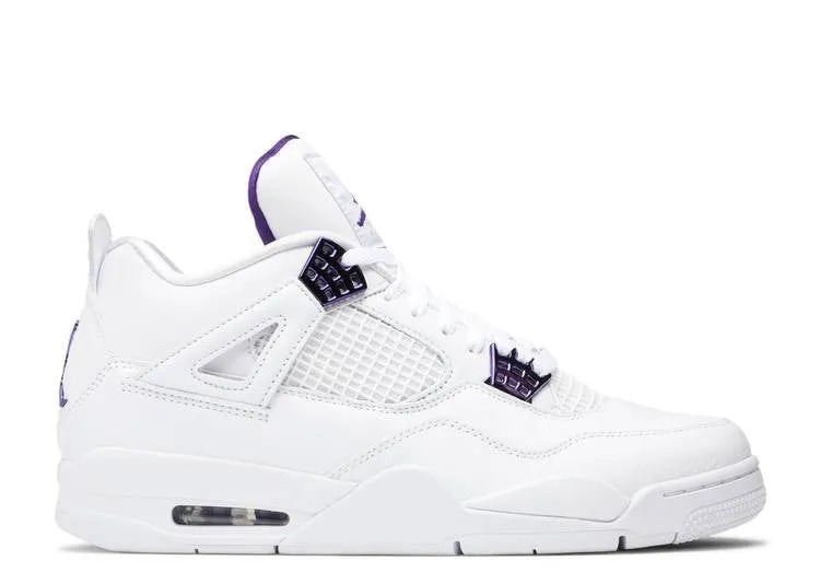 Support Base Air Jordan 4 Retro Metallic Purple