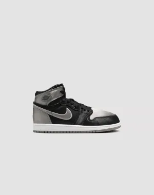 Jordan Air Jordan 1 Retro High OG 'Satin Shadow' Pre-School Gift Easy Game Edge