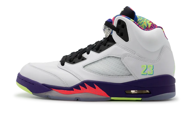 Comfort padding design Practical Wear Nike Jordan 5 Retro Alternate Bel-Air (DB3335-100) Men's Size 8-13