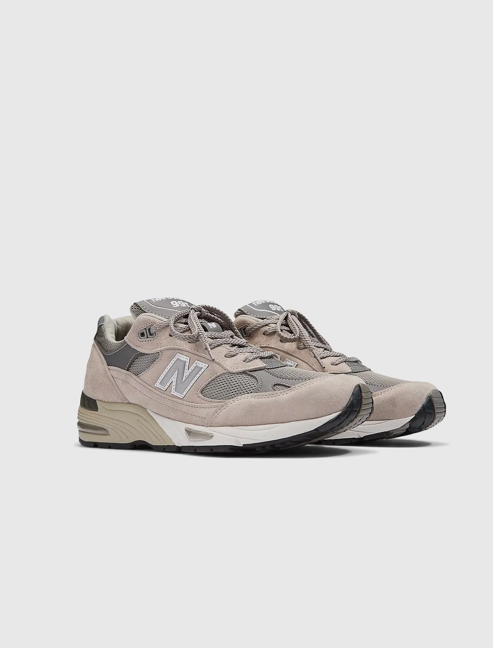 WOMEN'S MADE IN UK 991V1 "GREY" Foam Base evening run