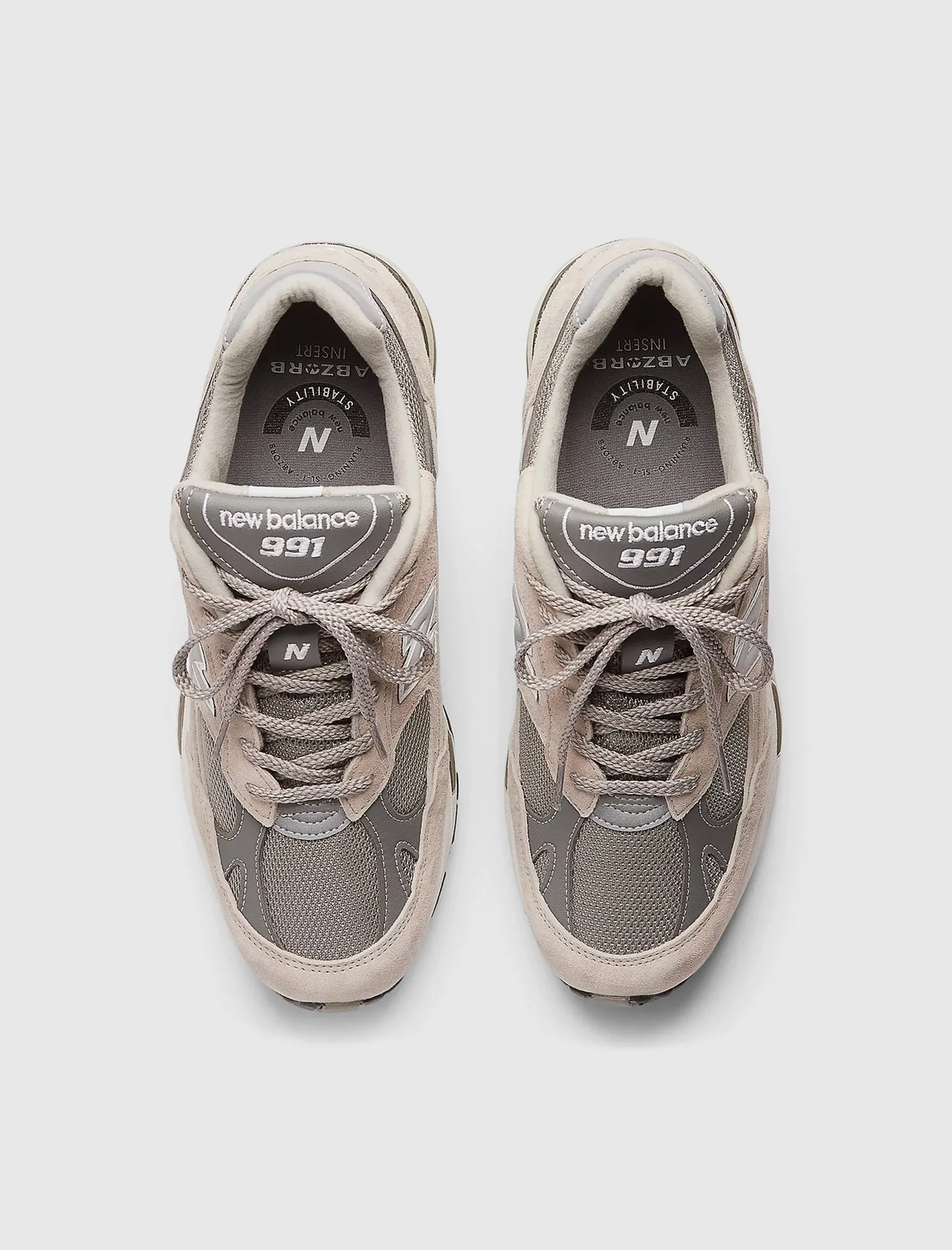 WOMEN'S MADE IN UK 991V1 "GREY" Move Light