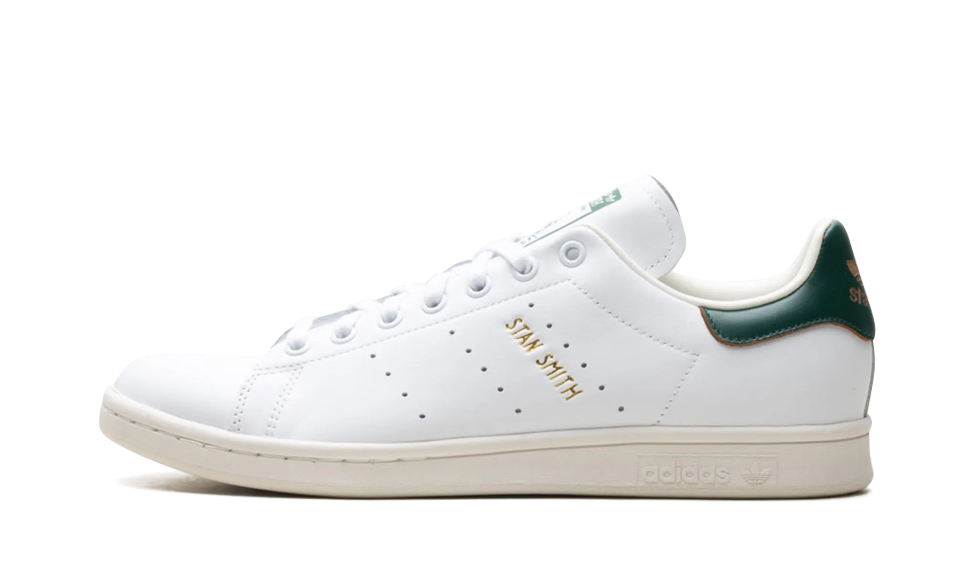 Stan Smith "Cloud White/Collegiate Green/Core White" Simple Vibe Mid Top