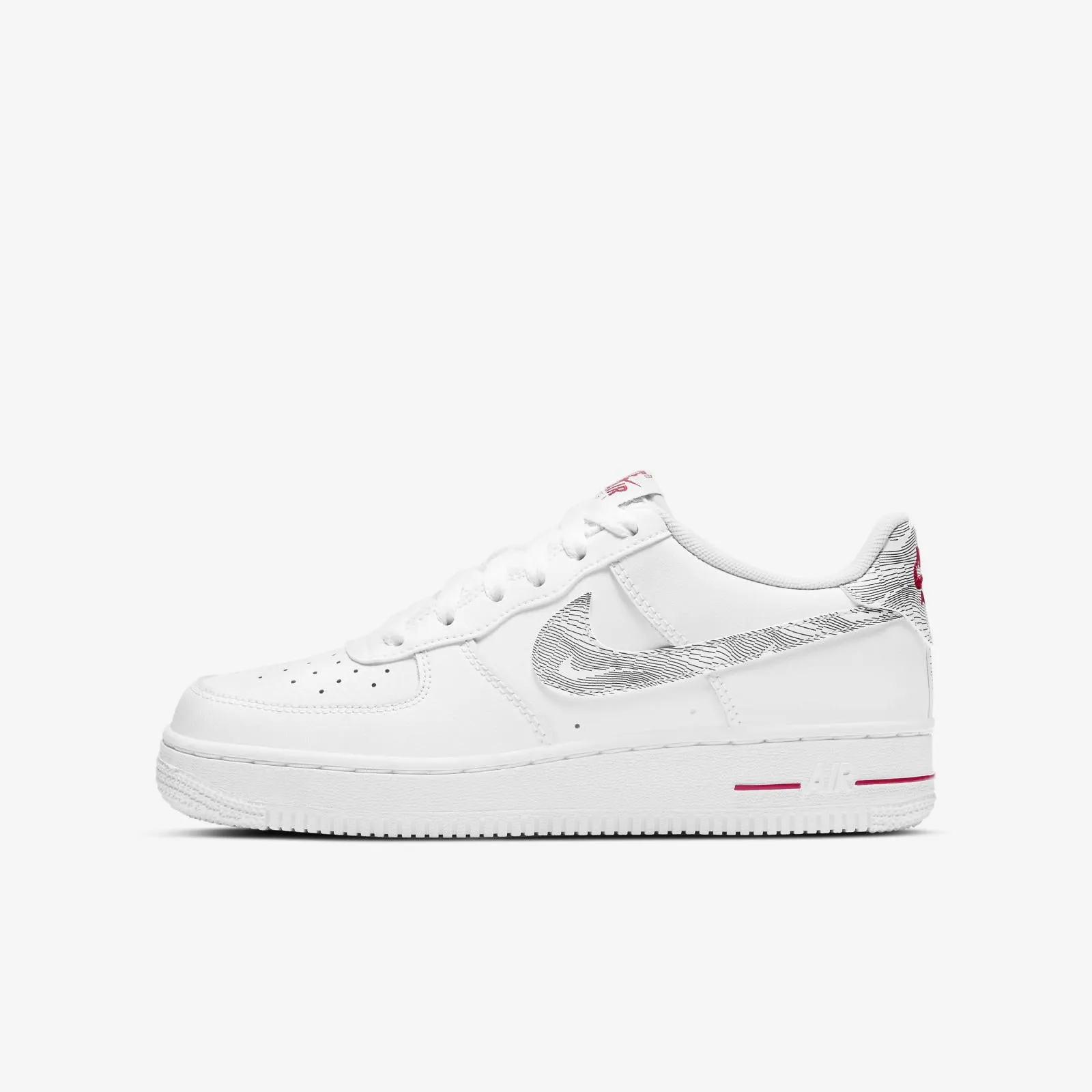 (GS) Nike Air Force 1 Low 'Topography Swoosh' (2021) DJ4625-100 Day-Long Wear