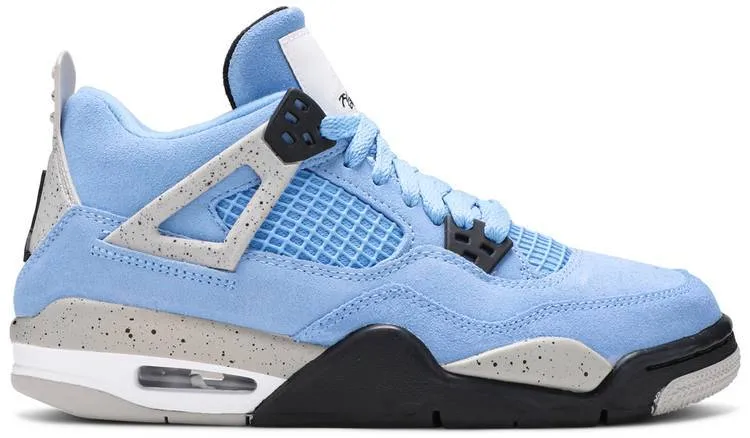 Jordan 4 Retro University Blue (GS) Comfort Flex