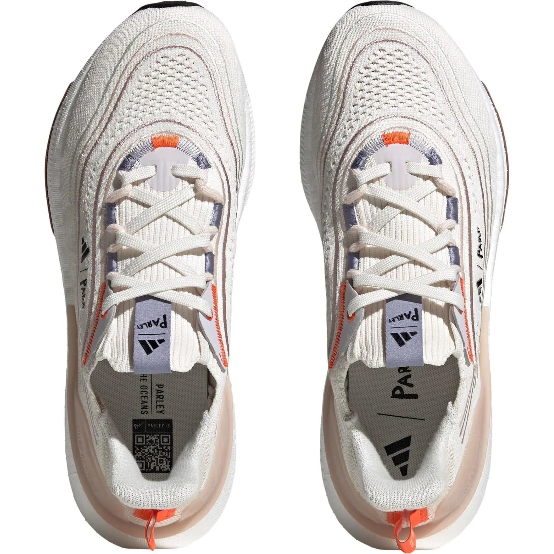 adidas Ultra Boost Light X Mens Running Shoes - White Chat Walk