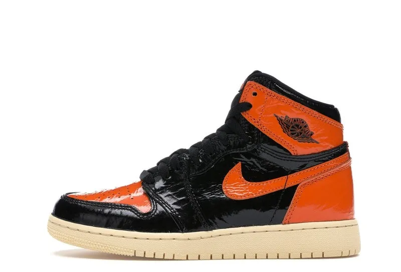 Fit Everyday Flexible Wear Nike Jordan 1 Retro Shattered Backboard 3.0 GS (575441-028) Youth Size 4Y-7Y