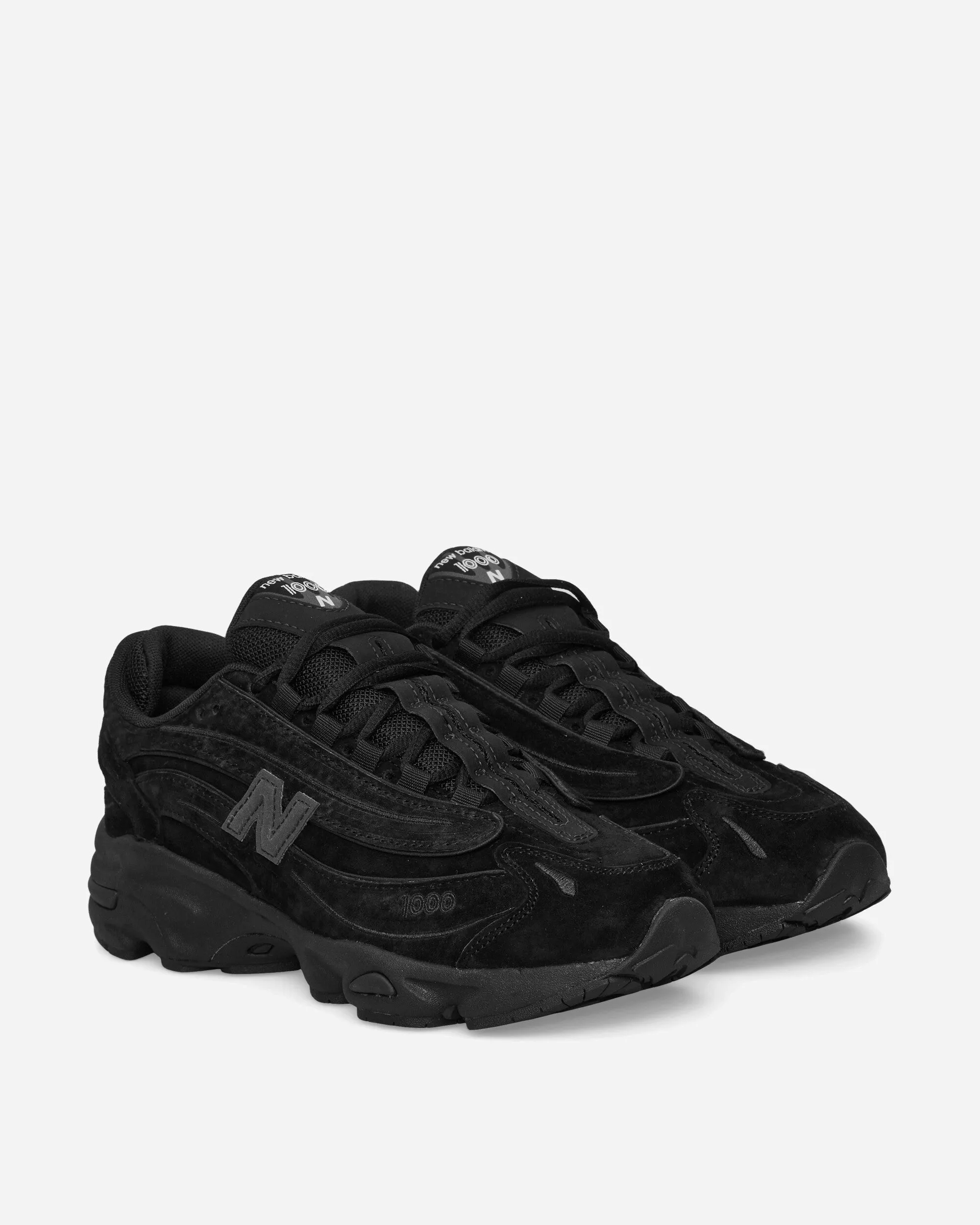 1000 Sneakers Triple Black Daily Comfort Road Long