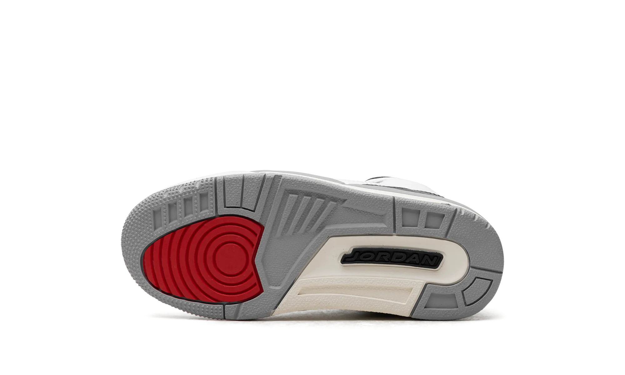 Air Jordan 3 PS "Cement Grey" Comfortable Fitment Pointed Toe