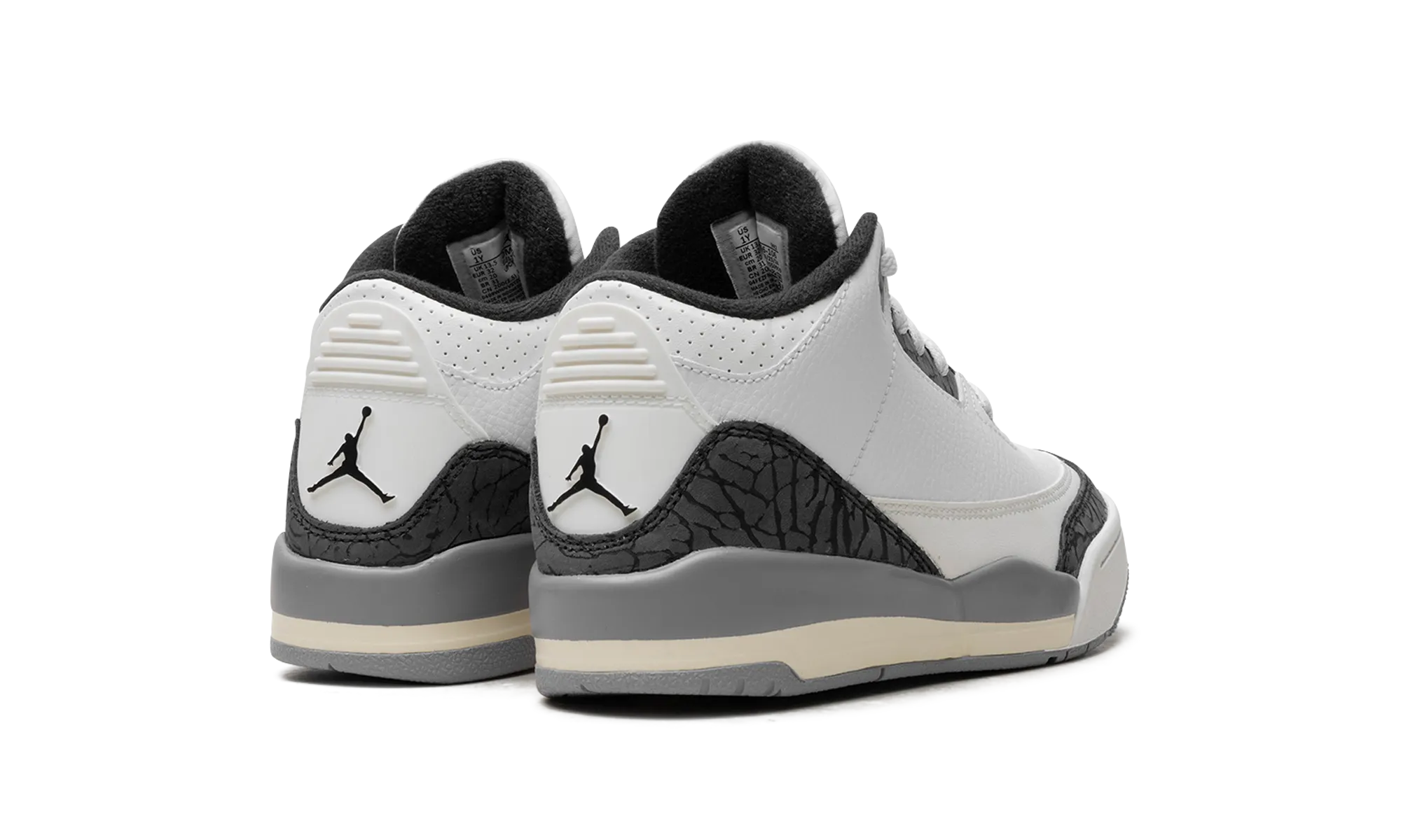 Air Jordan 3 PS "Cement Grey" Ankle friendly