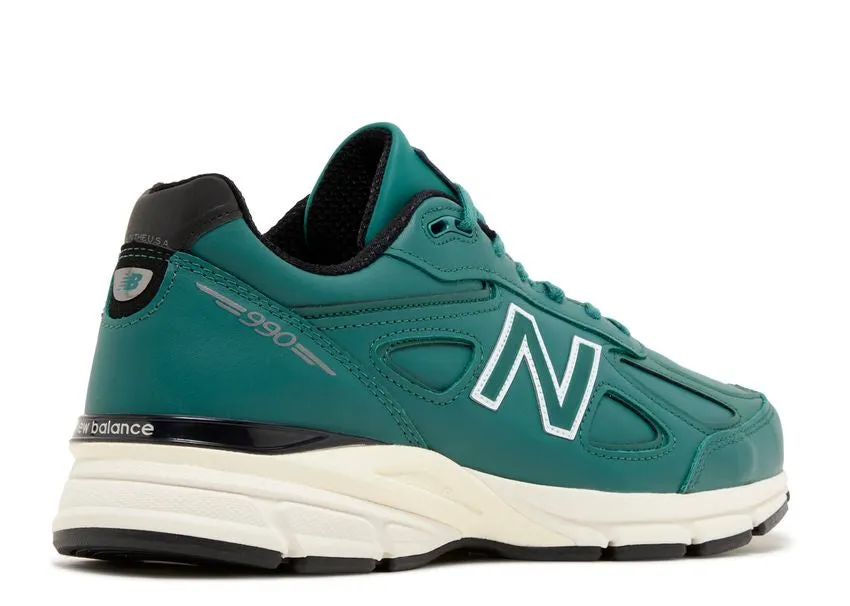 New Balance 990v4 MiUSA Teddy Santis Teal Smart Footwear