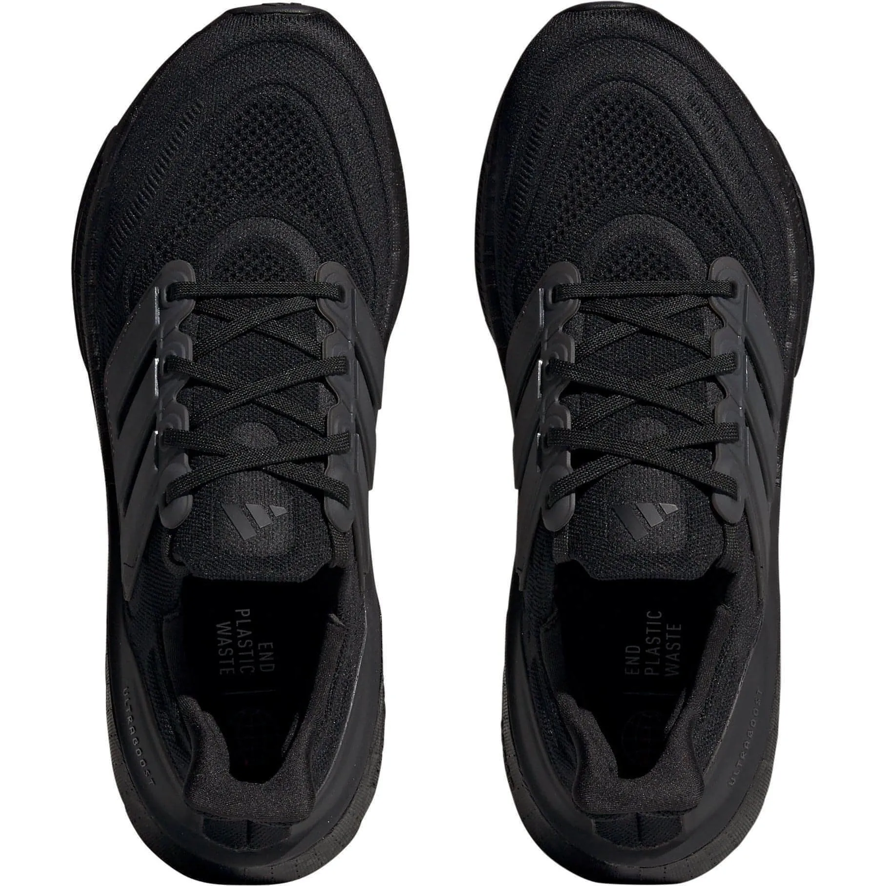 Pet Pace Simple Pair adidas Ultra Boost Light Mens Running Shoes - Black