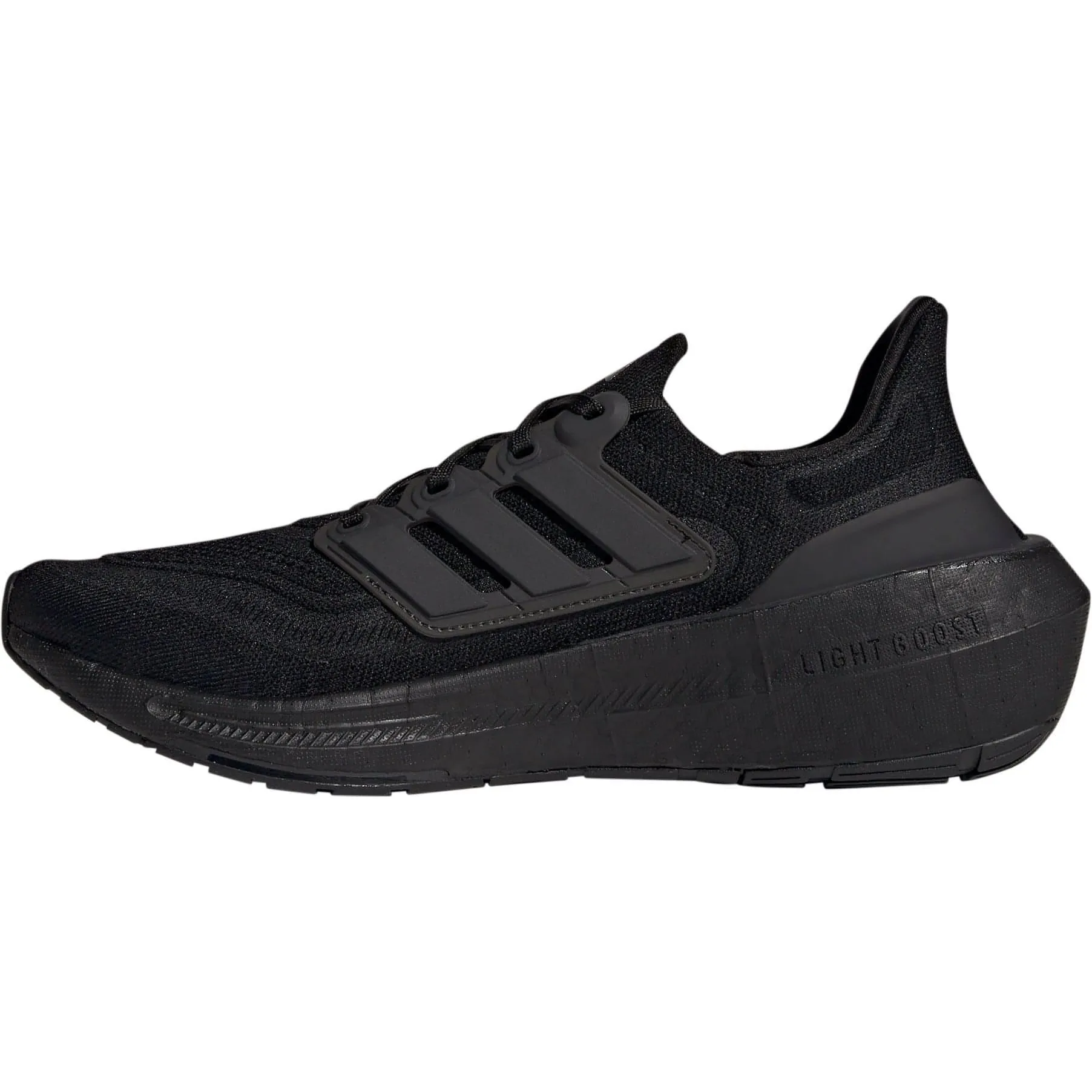 adidas Ultra Boost Light Mens Running Shoes - Black Foot Flex