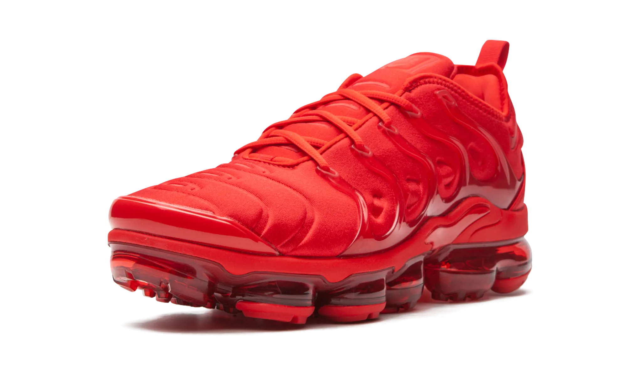 Air VaporMax Plus "TRIPLE RED" Wide toe box Secure Closure