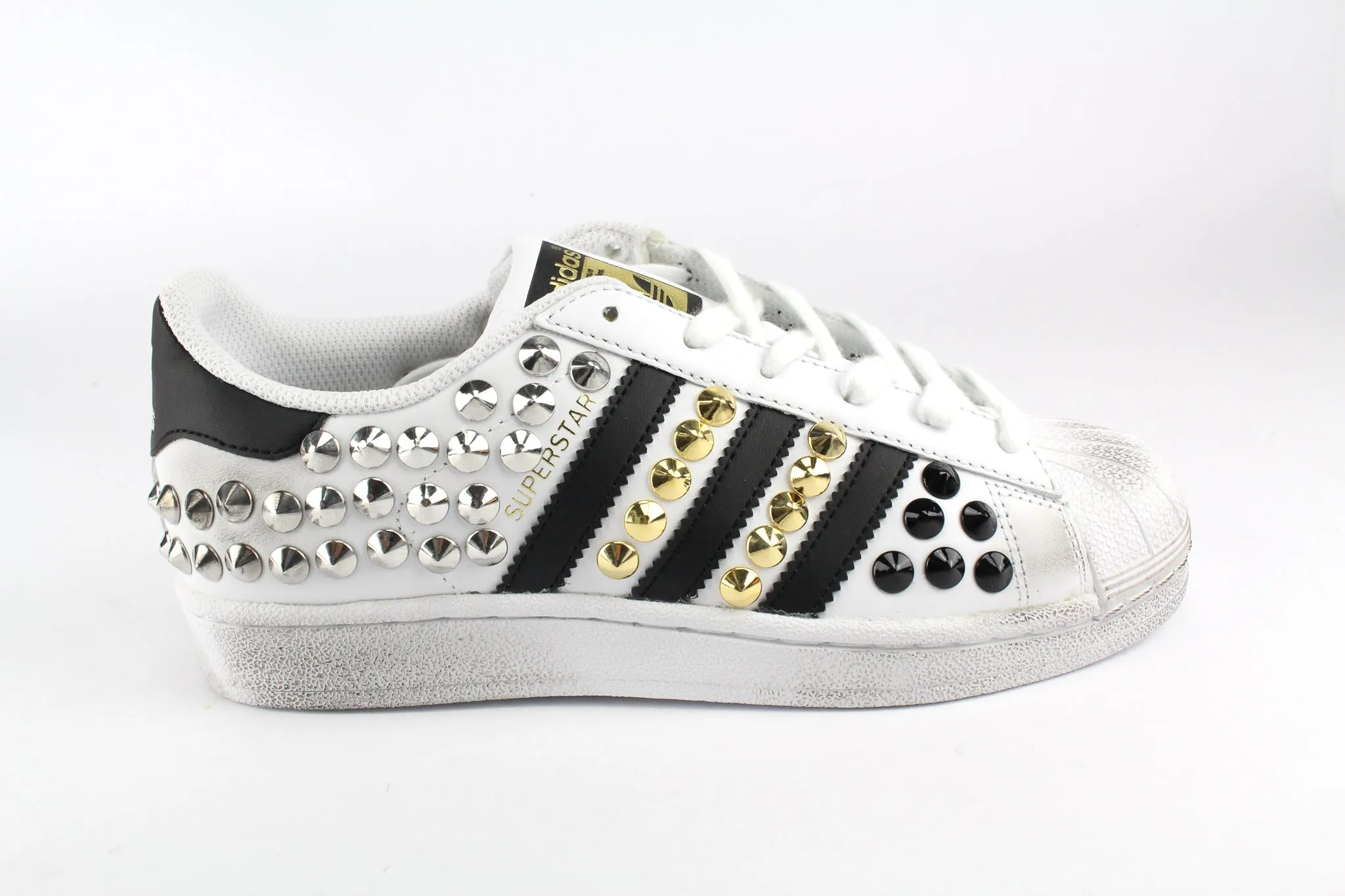 Walk Smart Adidas Superstar Total Borchie Tris