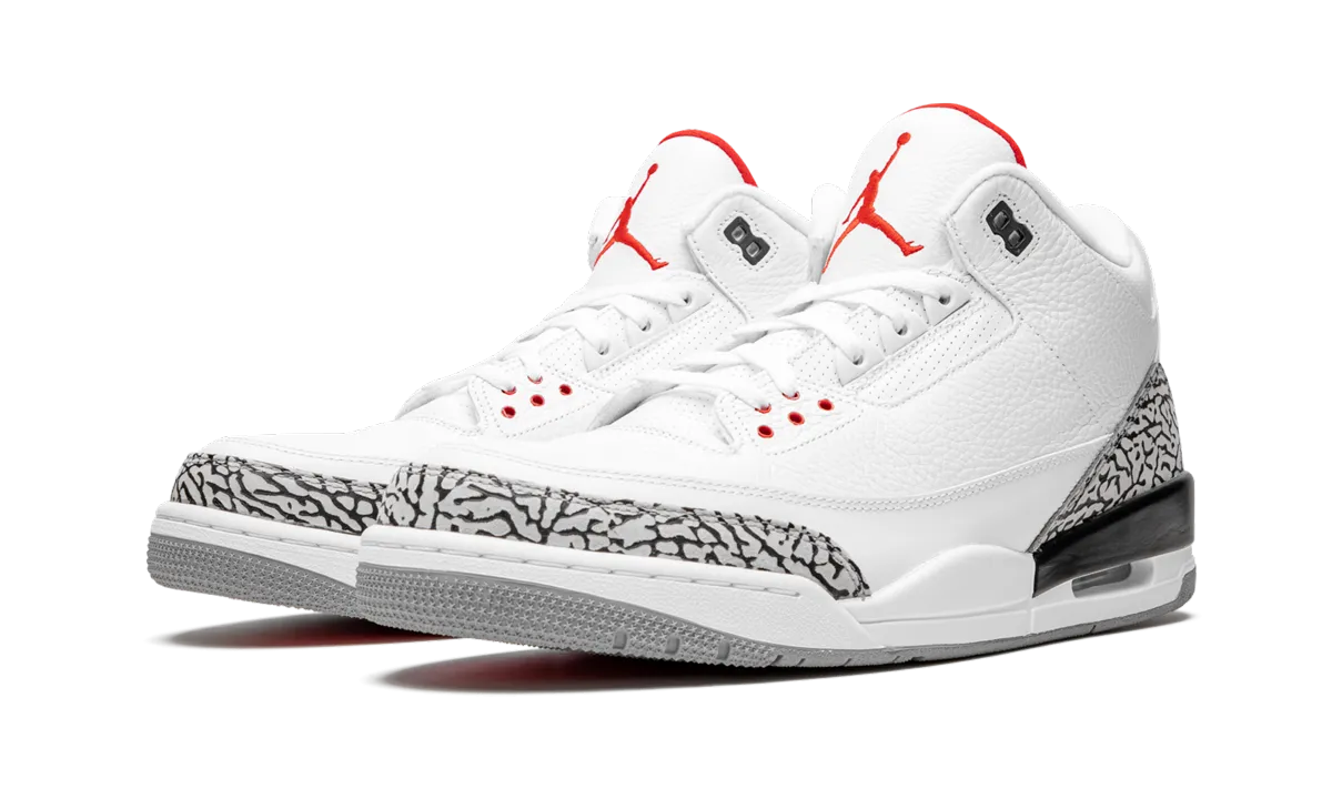 Simple Build Air Jordan 3 Retro "White Cement '88 (2013)"