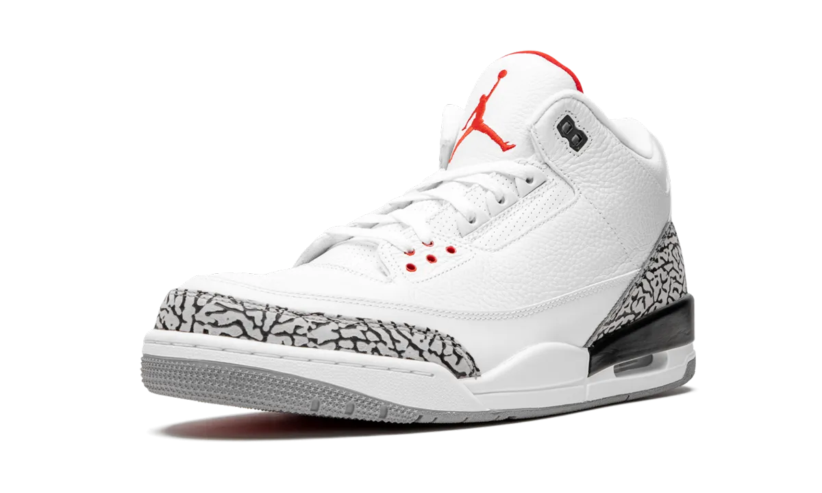 Practical Use Air Jordan 3 Retro "White Cement '88 (2013)"