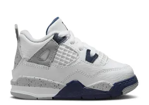 Air Jordan 4 Midnight Navy (TD) Lace   Up Style