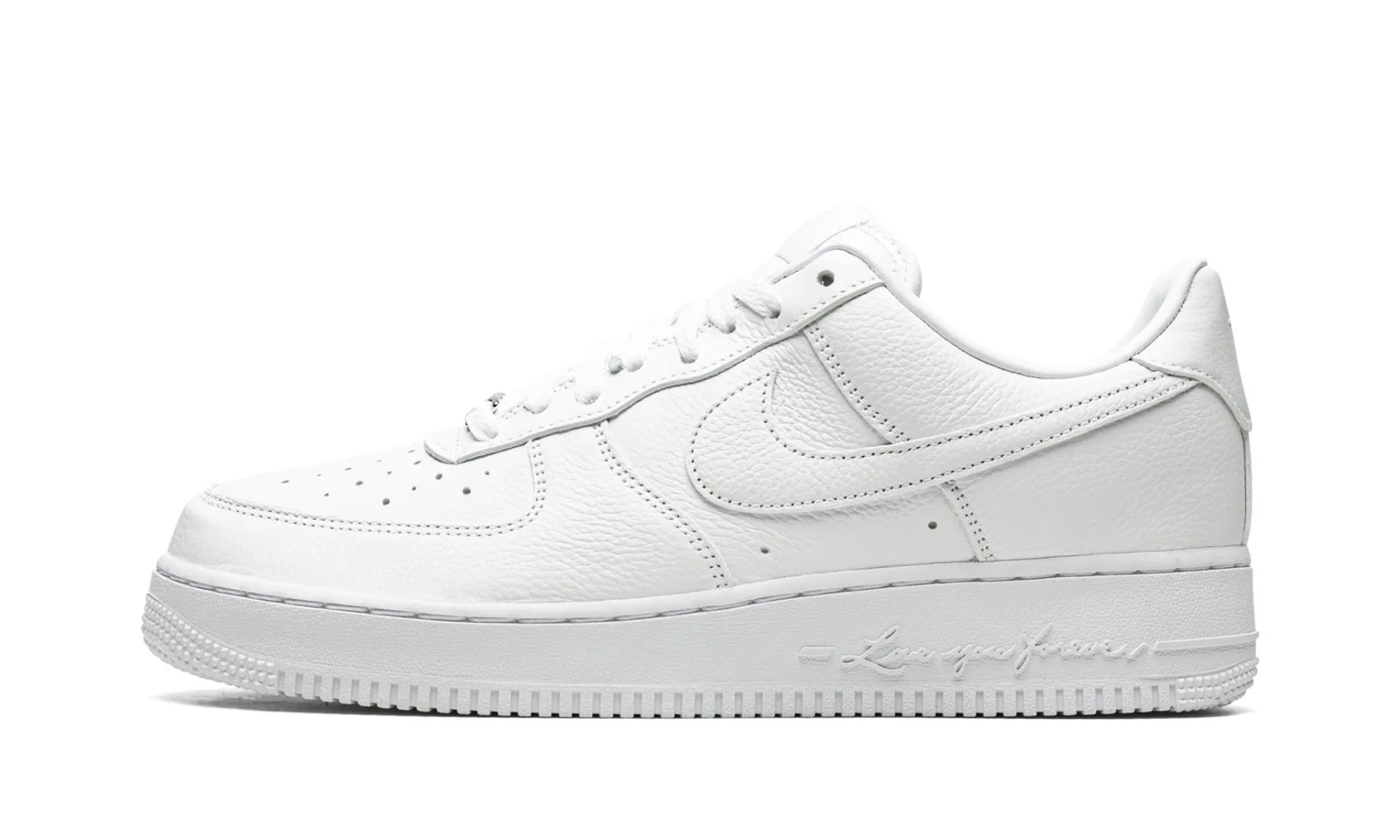 Nike AF1 "Drake NOCTA - Certified Lover Boy" Grade School Lasting Comfort Summit Step